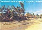 Cyclone Winifred, 1986: beach erosion image